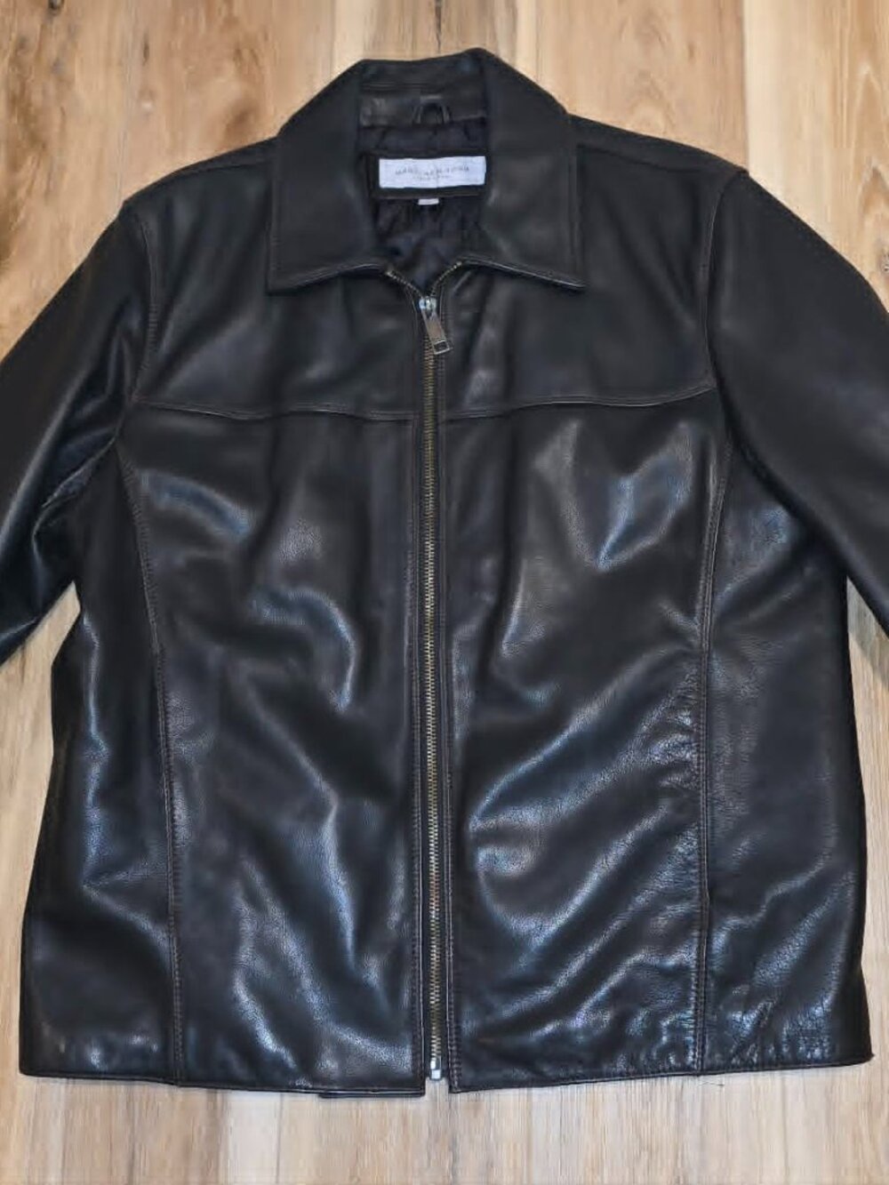 Marc New York Leather Coat - XLT